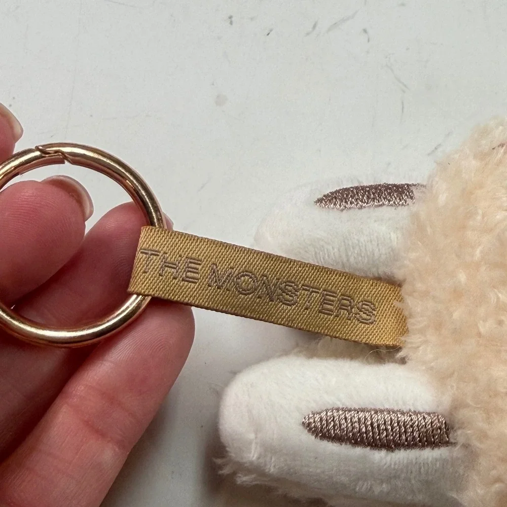 POP MART Labubu The Monsters Exciting Macaron Soymilk Plush Pendant Keychain